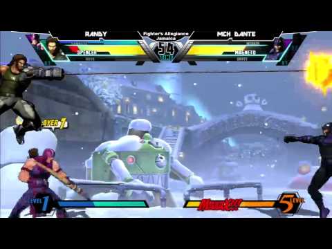 MASH DI BUTTON  UMVC3 - 08 RANDY VS MCH DANTE