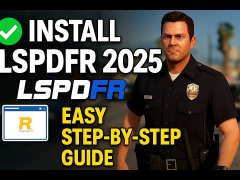 LSPDFR 2025 FULL INSTALL GUIDE 🔧 | Stop the Ped, Compulite, Ultimate Backup!