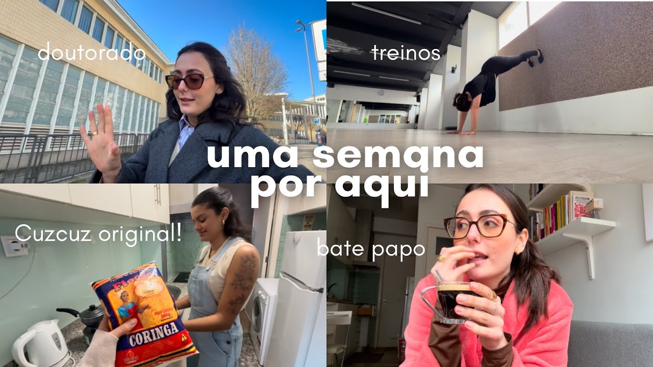 VLOG: Uma semana comigo, Desafios do Doutorado e Uma Grande Mudança! 🎓✨