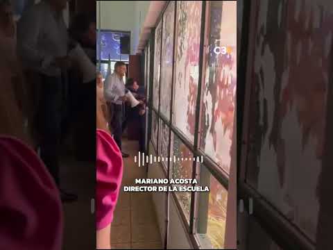 Violento festejo del último día de clases de alumnos en una escuela de Arroyito | Cadena 3 Argentina