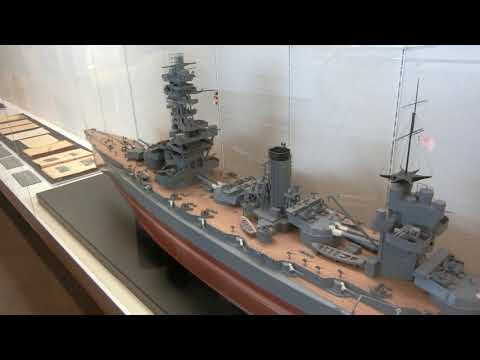 Japan Battleship Fuso model 1:100 scale