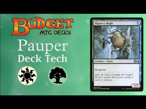 Budget Green White Slippery Bogle  - Pauper