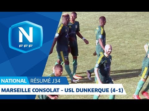 J34 : GS Marseille Consolat - USL Dunkerque (3-1), le résumé I National FFF 2018