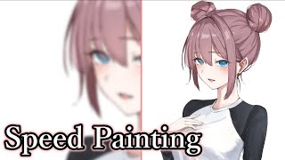 【イラストメイキング】20250117 / オリジナルキャラクター雪咲莉音
