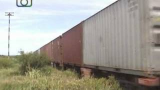 preview picture of video 'Tren de Belgrano Cargas pasando por Huascha'