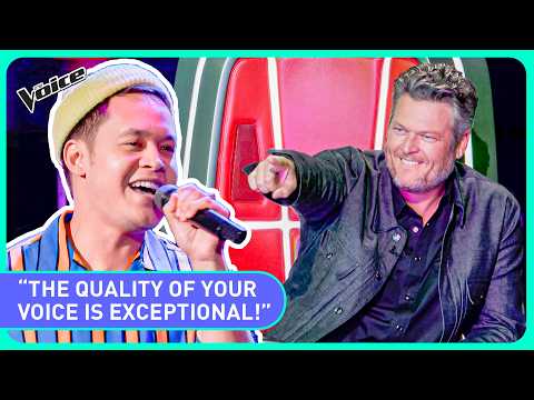 His FLAWLESS Blind Audition Stuns the Coaches on The Voice!
