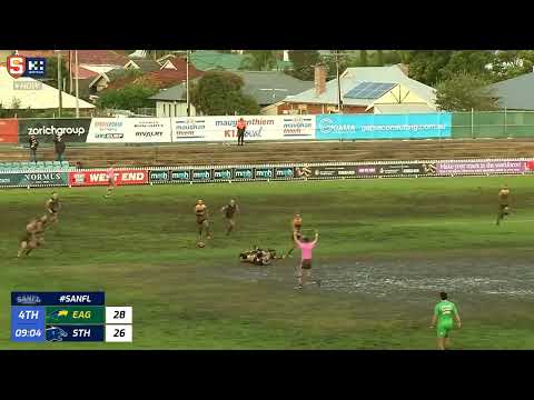 Rd 9 SANFL Snapshot - South's Ben Heaslip shows tremendous courage