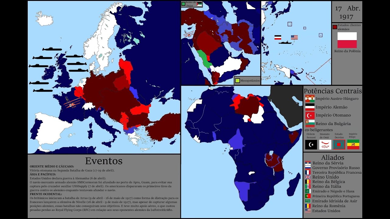 A Primeira Guerra Mundial (1914-1918)