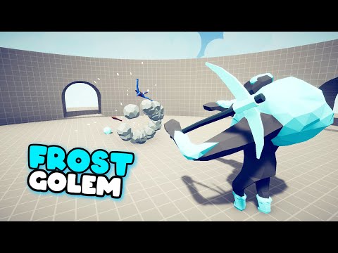 FROST GOLEM VS EVERY UNITS - Totally Accurate Battle Simulator TABS