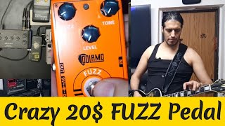 Video thumbnail for CRAZY 20$ FUZZ Pedal, Dolamo D-2 (How it sound and review) by Itay Sounds and stuff