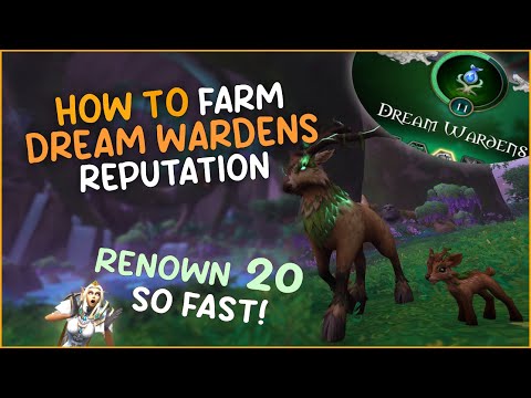 How To Farm Dream Wardens Rep! Min-Max Method & Tips for FAST Renown 20! 10.2 WoW