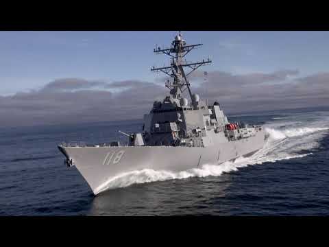 Daniel Inouye (DDG 118) Sea Trials