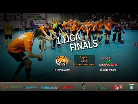 Highlights: Irlava/Avant - Lielvārde/Fans (florbols, 1.līga, fināls)