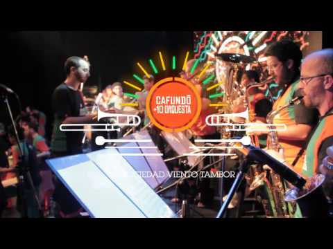 Cafundó + 10 Orquesta  junto a la  Orkesta San Bomba en el KONEX al aire libre!