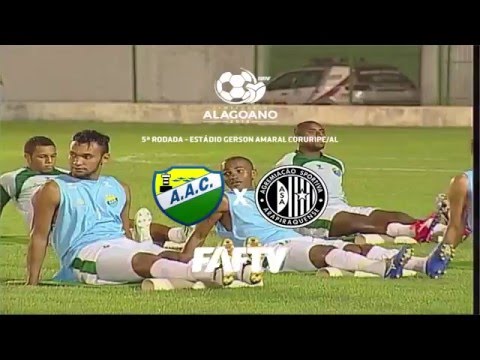 CORURIPE 1 X 2 ASA - 5ª RODADA DO CAMPEONATO ALAGOANO 2016