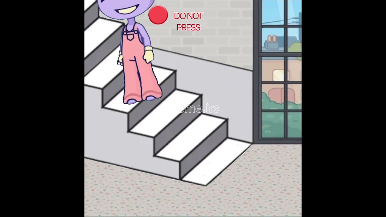 Infinite illusion with JAX in Gacha Life 2: what`s wrong with these stairs? #memeirs  #gachameme