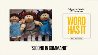 NYT Crossword “Second in Command” (11.23.25)