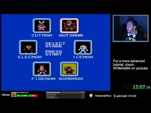 Mega Man easy route run 22:36