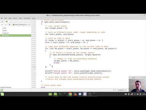 Bitboard CHESS ENGINE in C: writing SCORE MOVE function