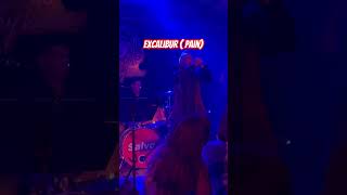 Salvo plays Excalibur by Pain live Mobile 10/19/2024 @themerrywidow