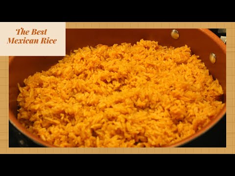 Perfect Mexican Rice || How to Make Mexican Rice || Authentic Mexican Rice || The Visionary Family