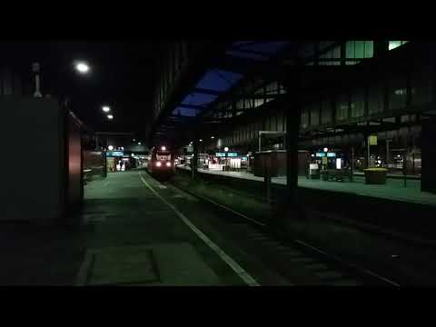 Abschied der DB Regio NRW auf dem RE5 mit Lichtgruß
