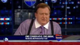 Beckel vs Beckel On Hannity video