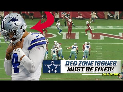 Dallas #Cowboys RED ZONE issues! (Film Study)