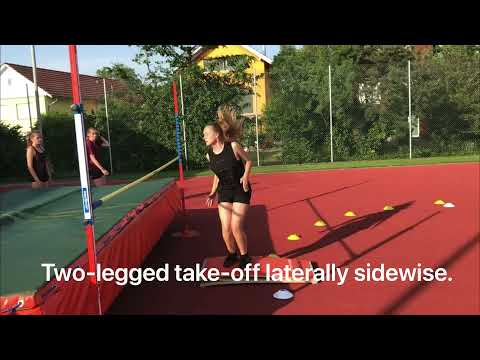 High Jump Made Simple, The Right Rotation – Exercise No. 18: Flop sidewise from the Springboard