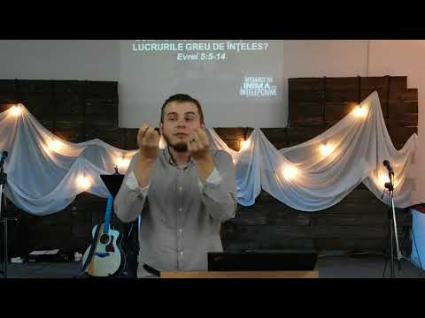 Cum pot ajunge sa inteleg lucrurile greu de inteles - Evrei 5:5-14