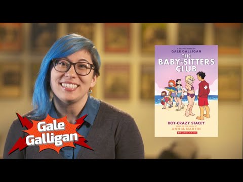 Baby-sitters Club: Boy Crazy Stacey by Gale Galligan , Ann M. Martin | Official Book Trailer