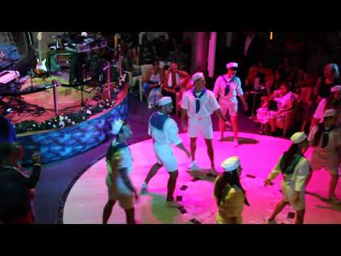 Лайнер Costa Victoria. Атриум Concorde Plaza. Офицерская вечеринка.