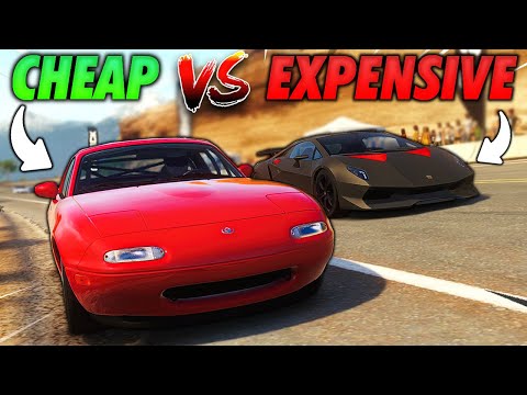 Can You Beat Forza Horizon 1 With CHEAP Cars?