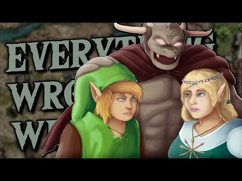 Everything Wrong With Zelda's Adventure in 1 Hour and 2 Minutes