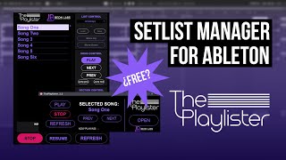 Download lagu A NEW ABLETON SETLIST MANAGER | THE PLAYLISTER mp3