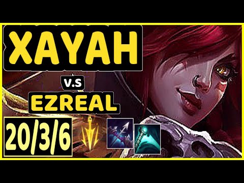 ATTILA (XAYAH) vs EZREAL - 20/3/6 KDA BOTTOM ADC GAMEPLAY - EUW Ranked GRANDMASTER