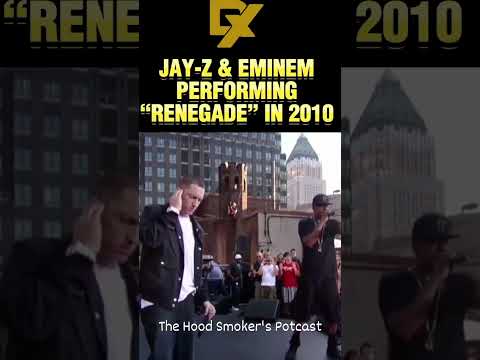 Jay Z & Eminem Perform Renegade live in 2010
