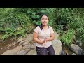 Keliling Kampung Suasananya Sunyi Dan Tenang Di Atas Pegunungan Dengan Aliran Sungai Yang Sejuk