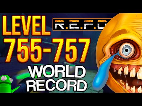 R.E.P.O. Solo World Record Level 755-757 | 2000 STAMINA UPGRADE!💀