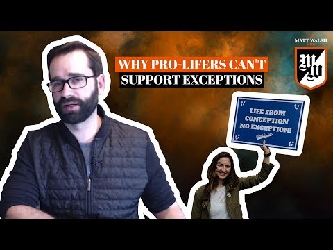 Why Pro-Lifers Can't Support Rape Exceptions | The Matt Walsh Show Ep. 261