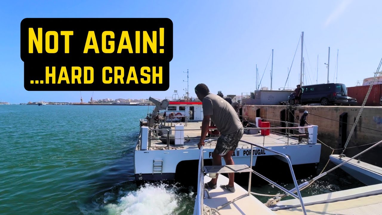 Near Disaster with another boat. Plus final test for IYT Captain's license [Ep. 101]