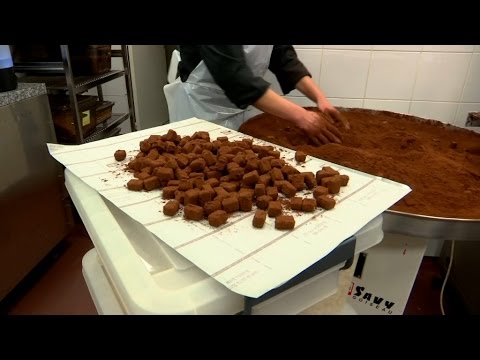 Noël: em les coulisses d'une chocolaterie parisienne