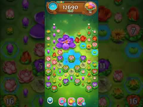 Blossom Blast Saga Level 3033 - NO BOOSTERS