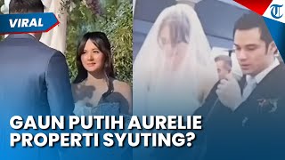 Gaun Putih Properti Syuting? Roby Tremonti Buka Foto-foto Pernikahan, Gaun Aurelie Moeremans Disorot
