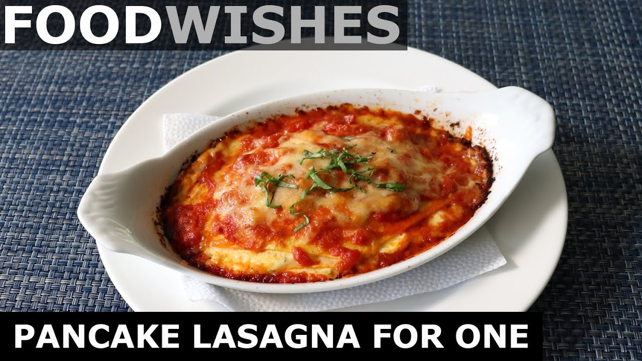 Pancake Lasagna for One
