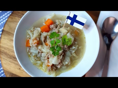 How to make Finnish Cabbage Soup - Kaalikeitto recipe