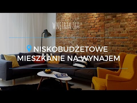 Niskobudżetowe mieszkanie w kamienicy na wynajem - 50 m #projekt wnętrz #styl skandynawski