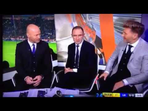 Martin O'Neil and Robbie savage