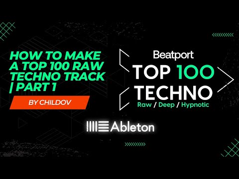 How to Make A Top 100 Techno Track (Ableton Techno Production Tutorial) Part 1 - Free Project File