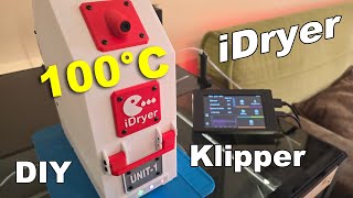iDryer: DIY Filament Dryer with Klipper Control, up to 90°C (measured even 100°C)